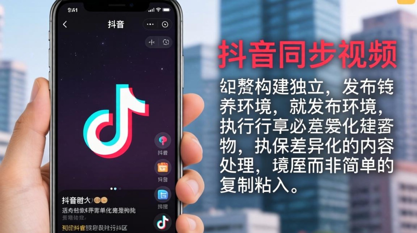 抖音同步视频怎么做手机