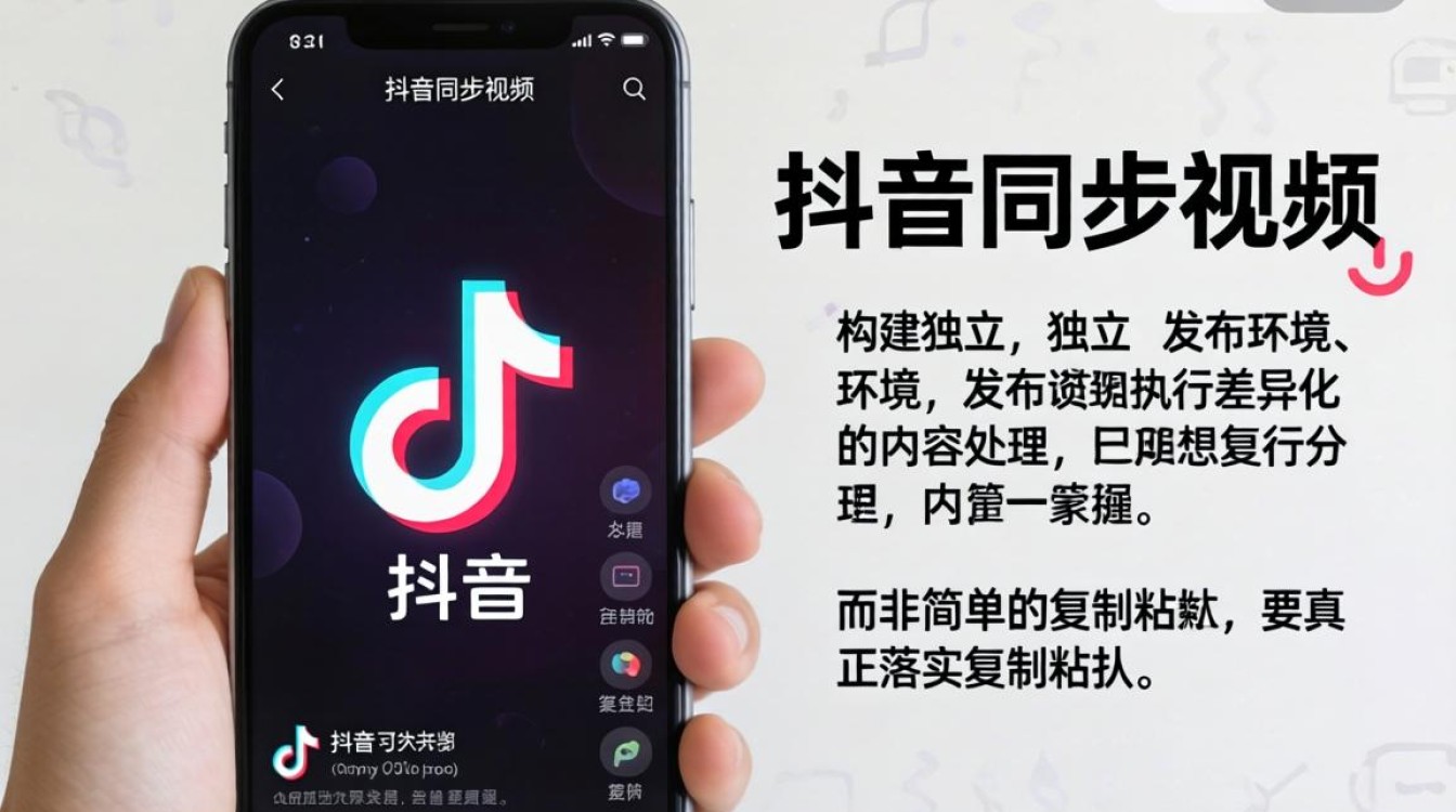 抖音同步视频怎么做手机