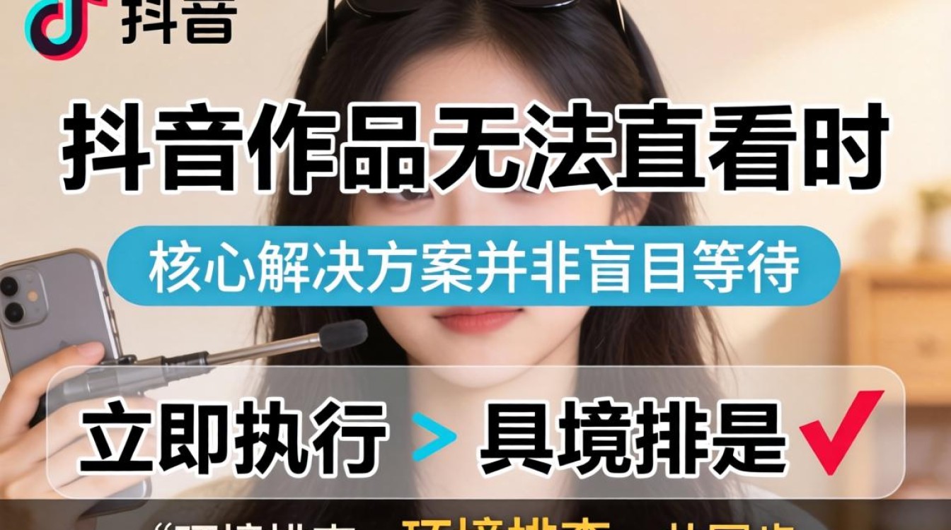 抖音作品无法观看原因及粉丝增长运营秘籍