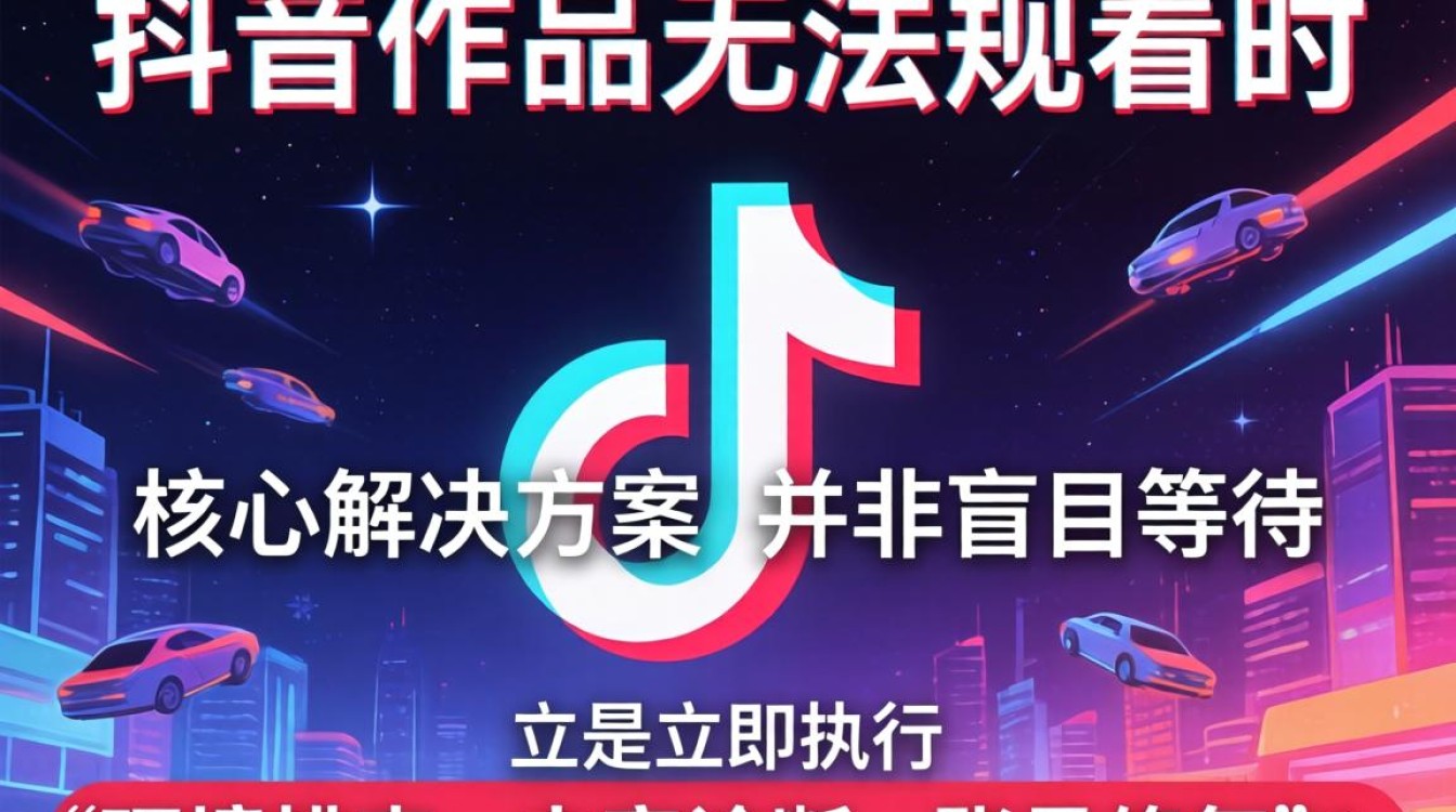 抖音作品无法观看原因及粉丝增长运营秘籍