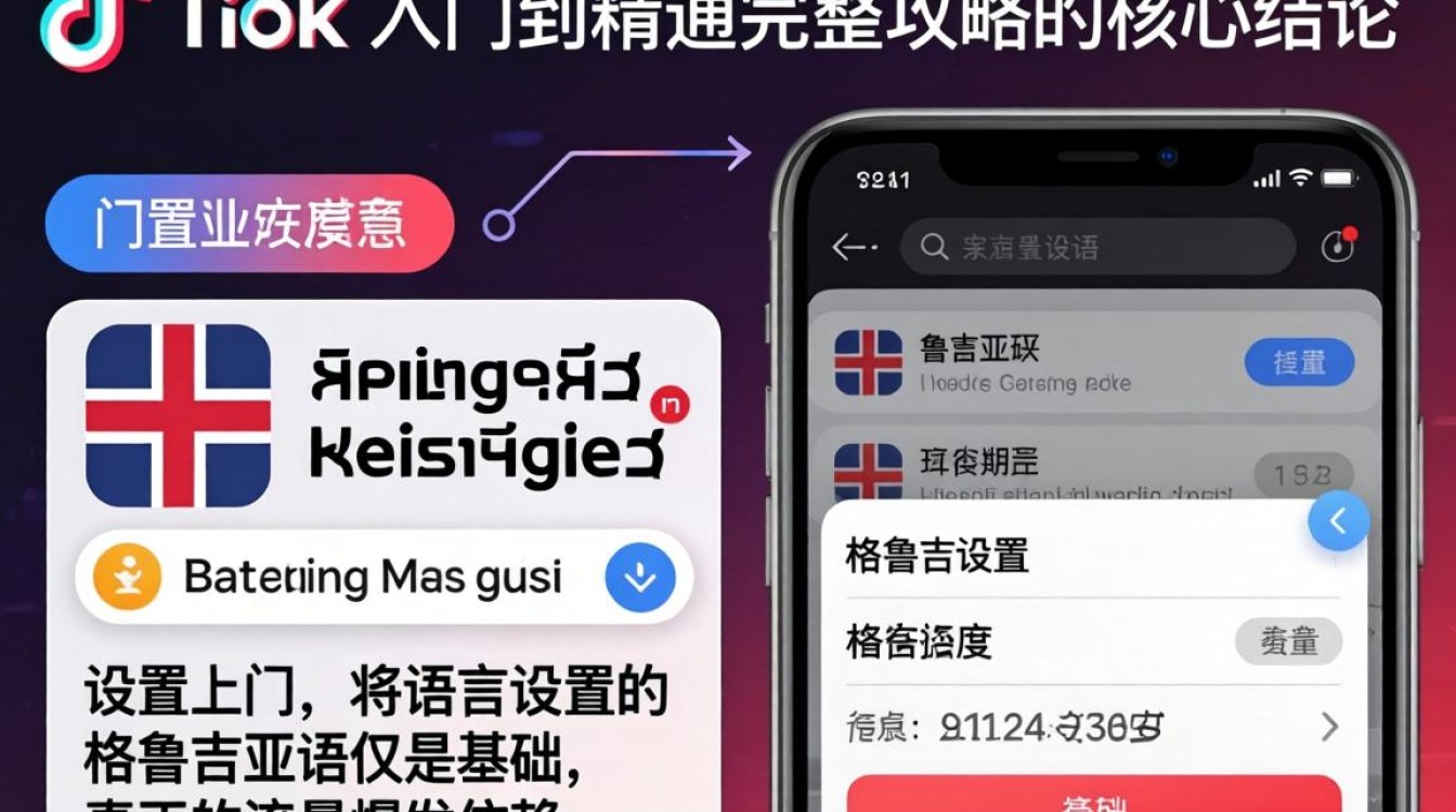 TikTok 格鲁吉亚语怎么设置