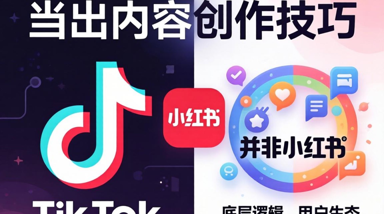 TikTok 与小红书区别
