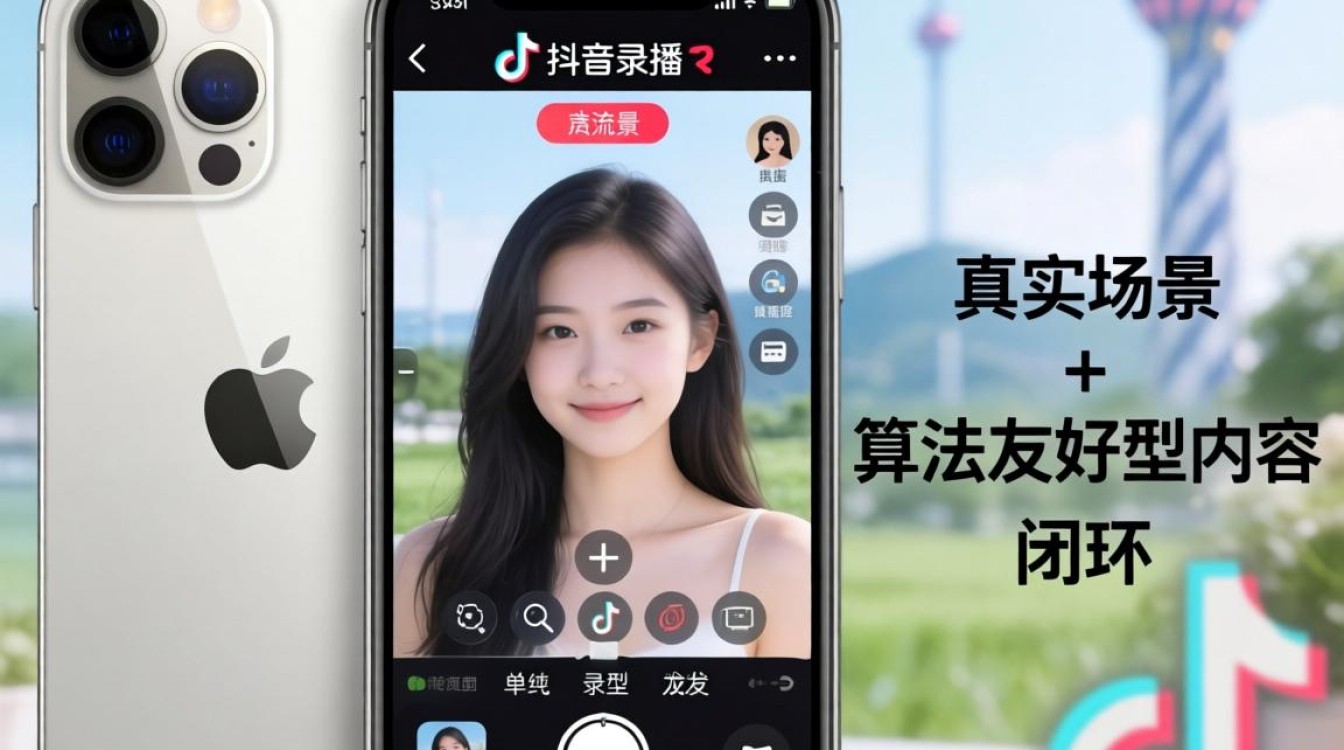 苹果的抖音怎么录屏直播