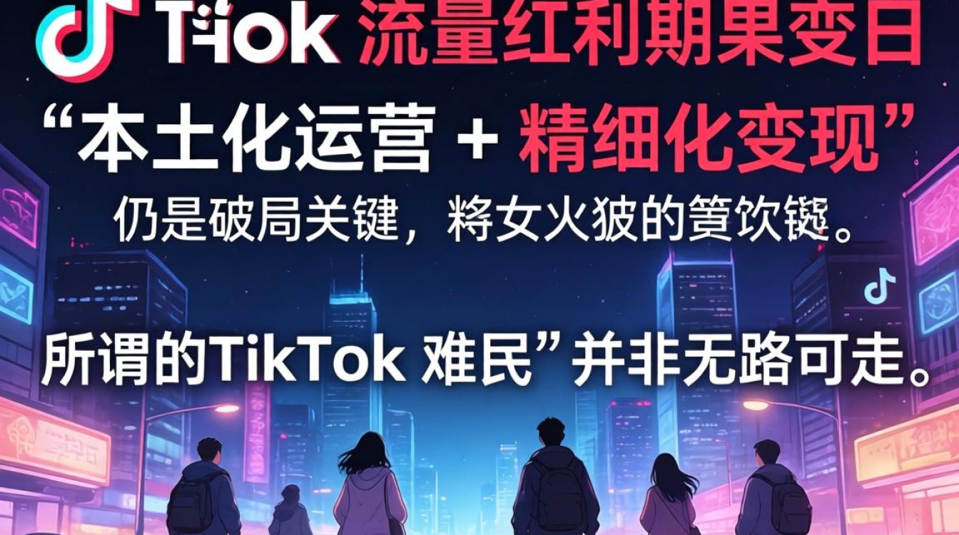 TikTok 难民本土喊话 出海变现完整教程