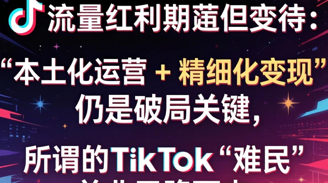 TikTok 难民本土喊话 出海变现完整教程