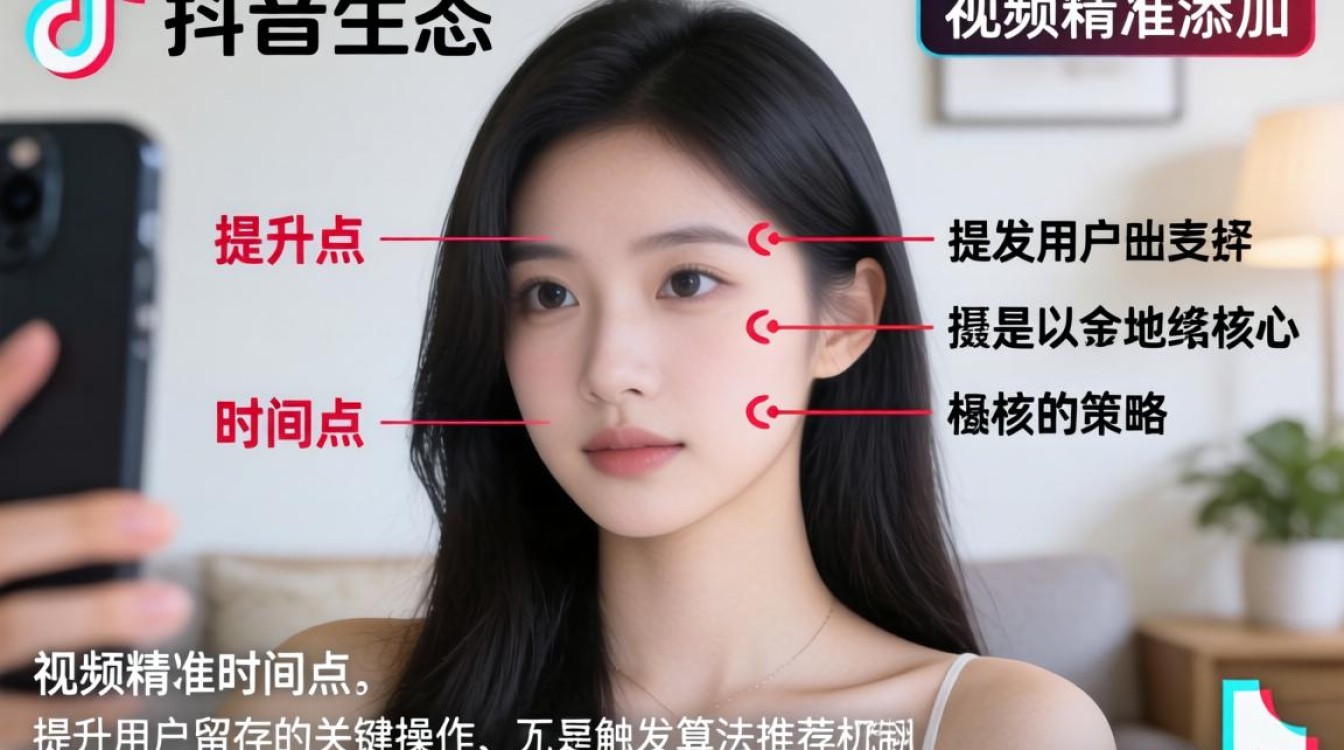 抖音作品中怎么加时间点