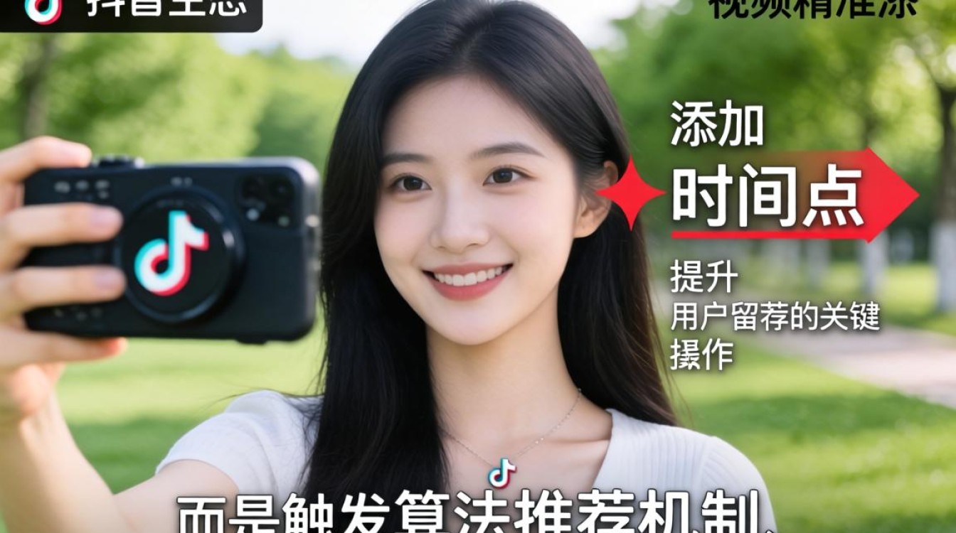 抖音作品中怎么加时间点