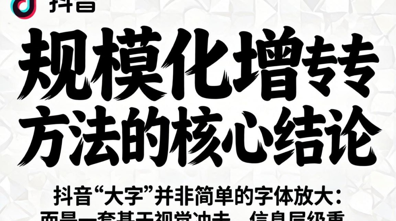 抖音上大字怎么打出来