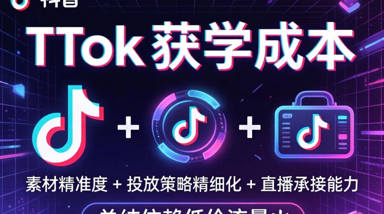 广告投放 obs 直播 tiktok 怎么设置降低获客成本