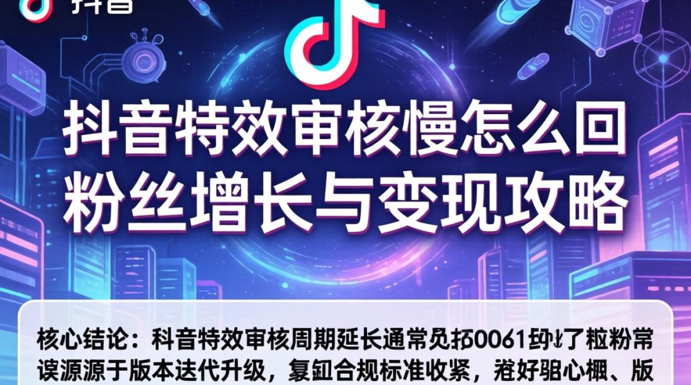 抖音特效审核慢怎么回事