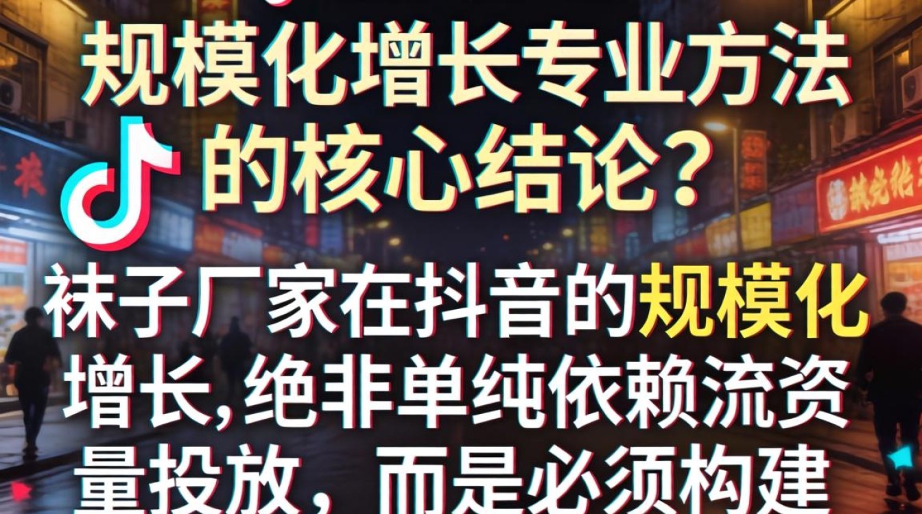 袜子厂家规模化增长专业方法