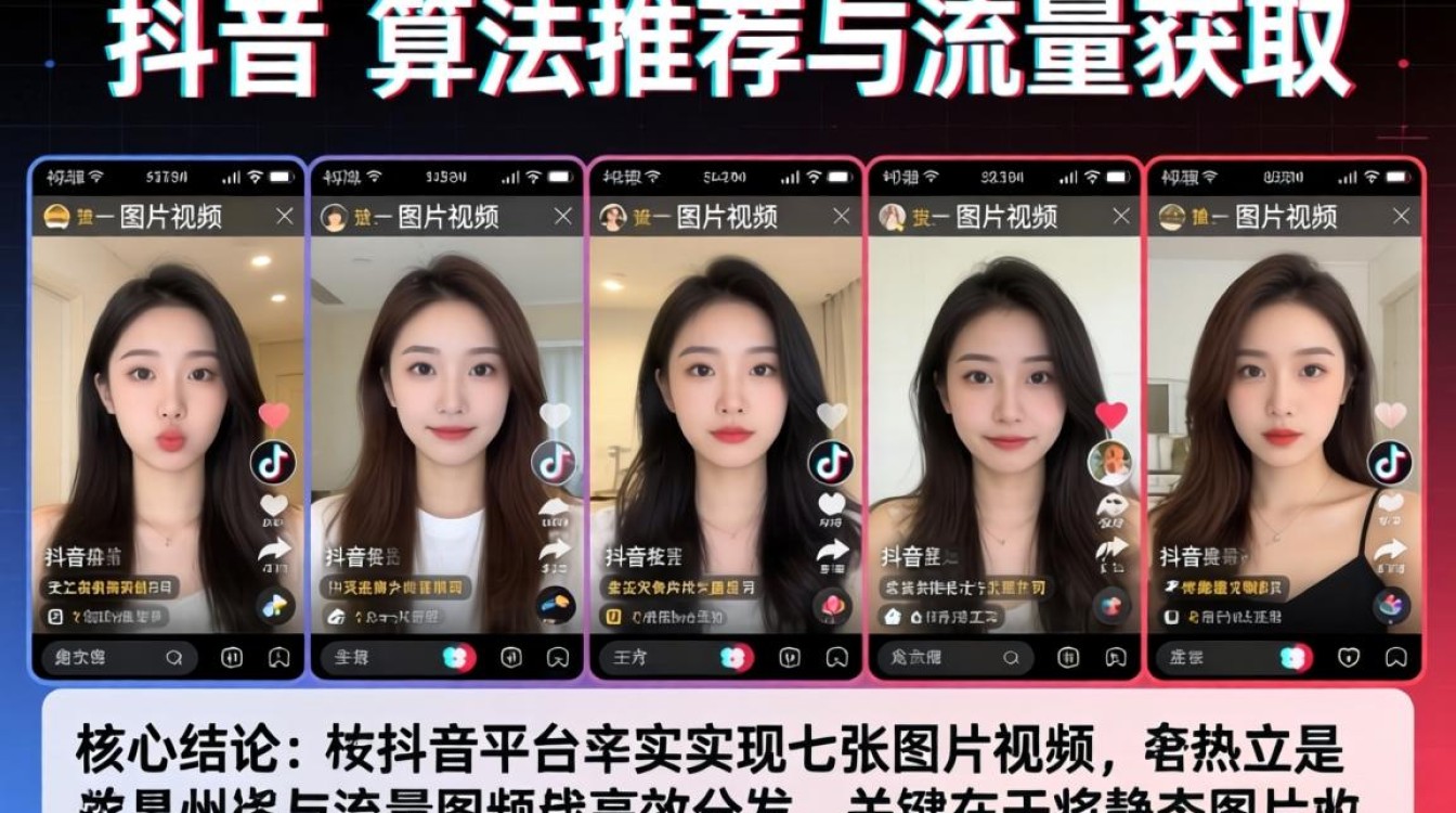 抖音怎么发七张图片视频