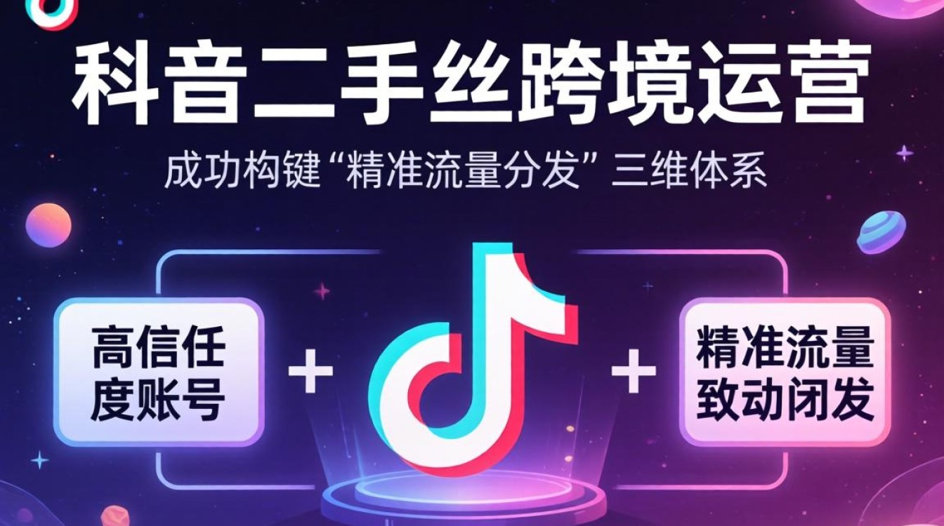 TikTok 二手丝跨境运营从入门到进阶