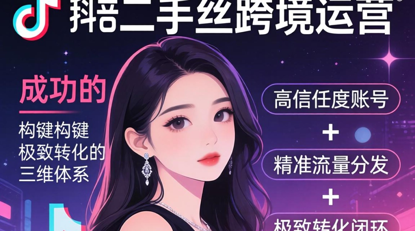 TikTok 二手丝跨境运营从入门到进阶