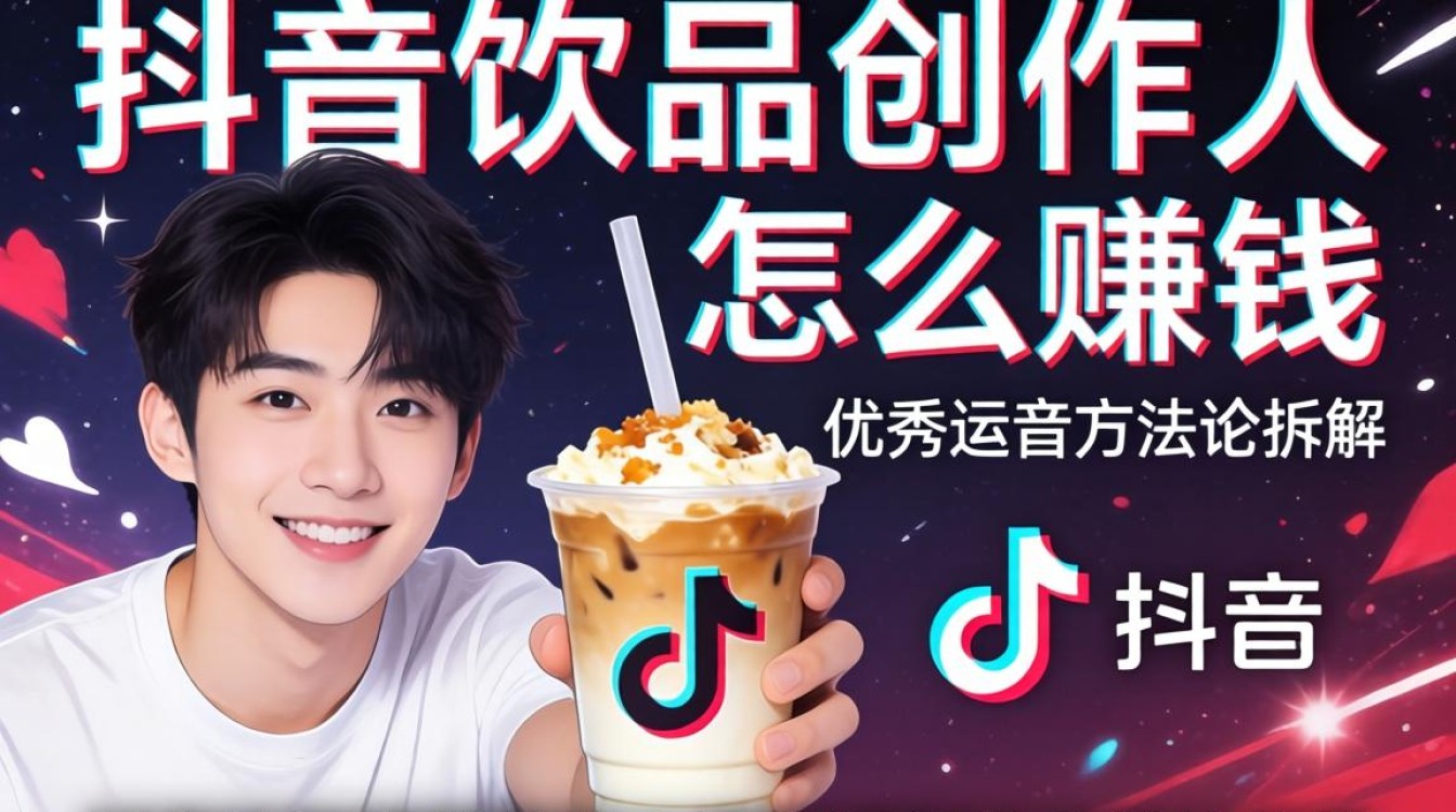 抖音饮品创作人怎么赚钱