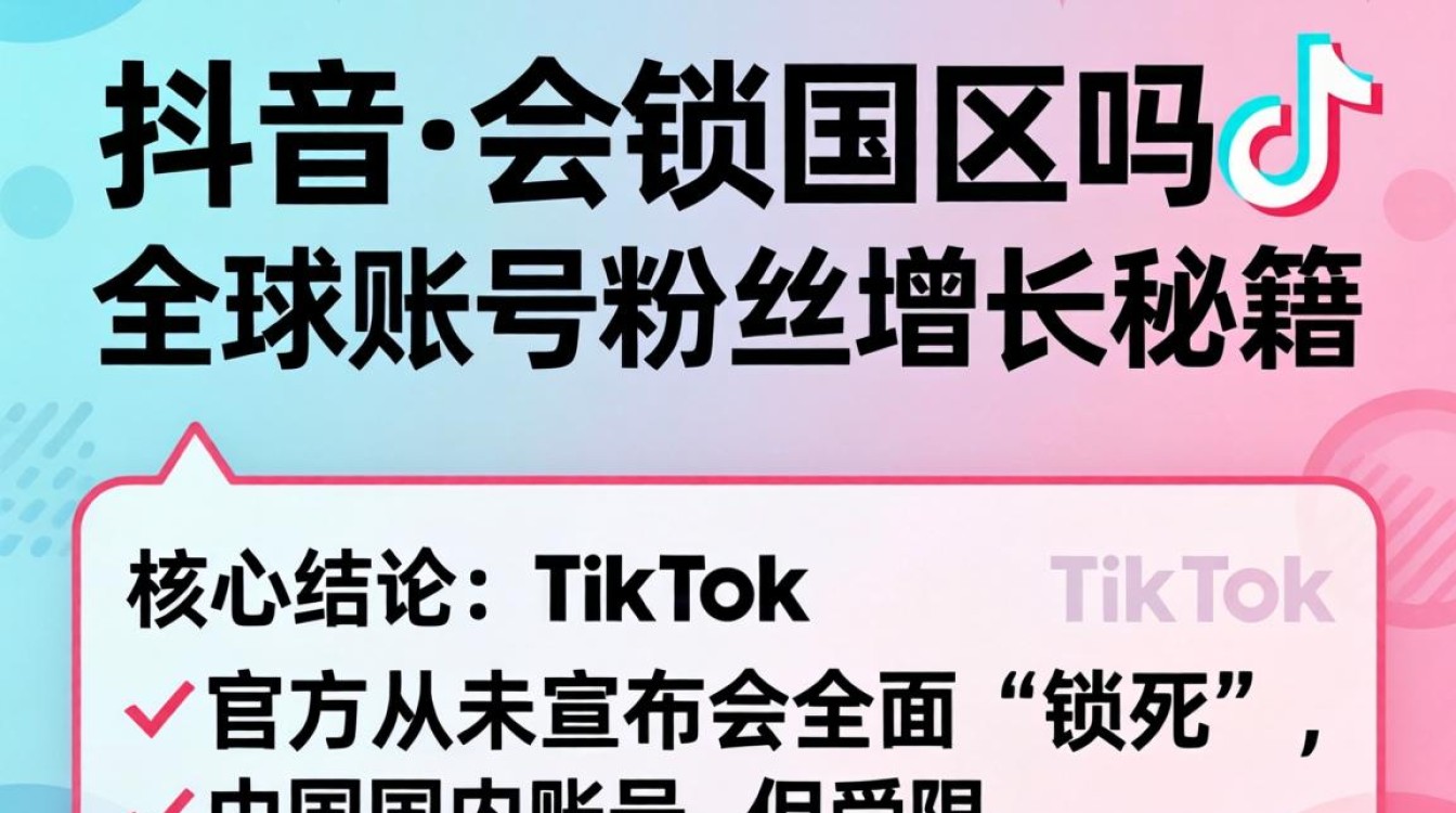 TikTok 会锁国区吗