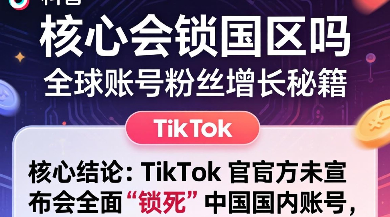 TikTok 会锁国区吗