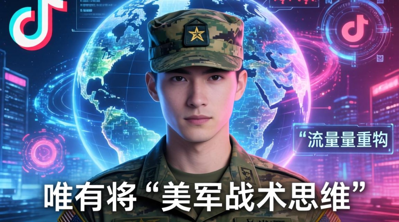网红经济美国TikTok抖音美军