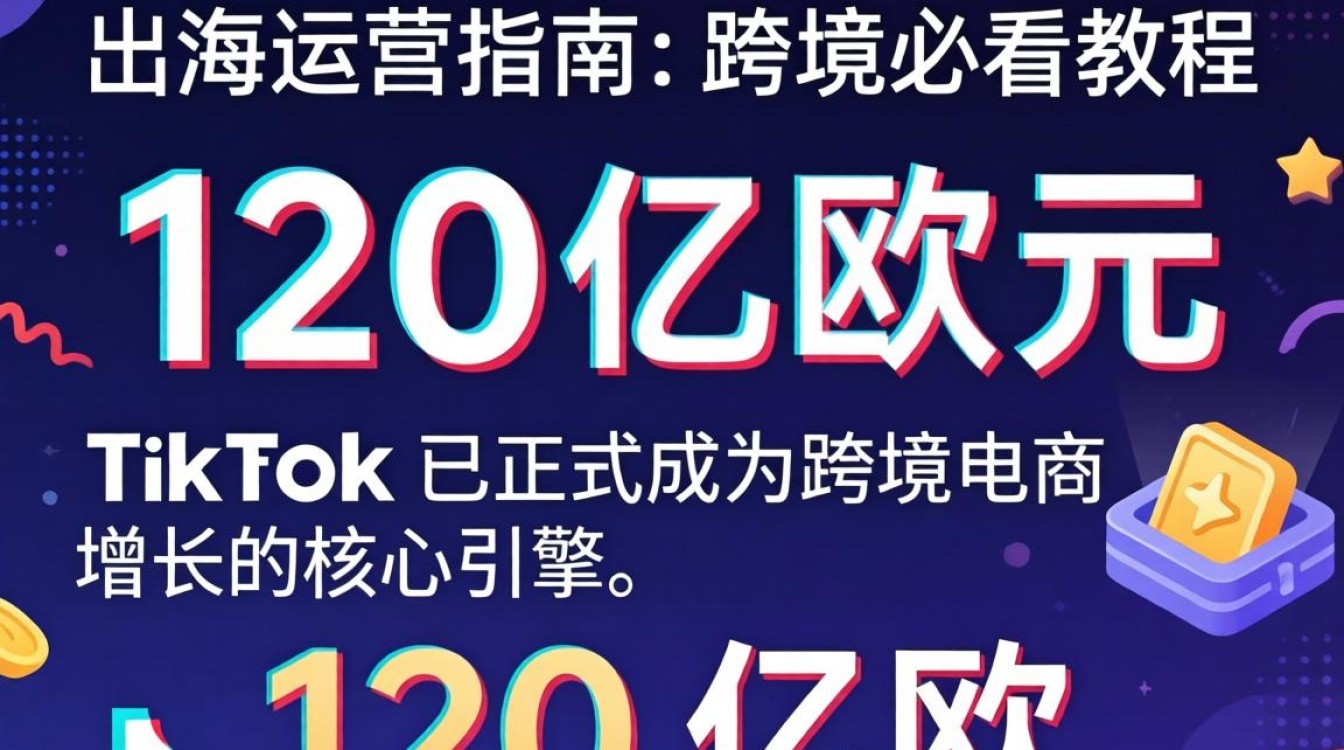 TikTok 120亿欧元出海运营指南