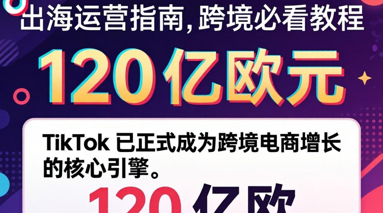 TikTok 120亿欧元出海运营指南