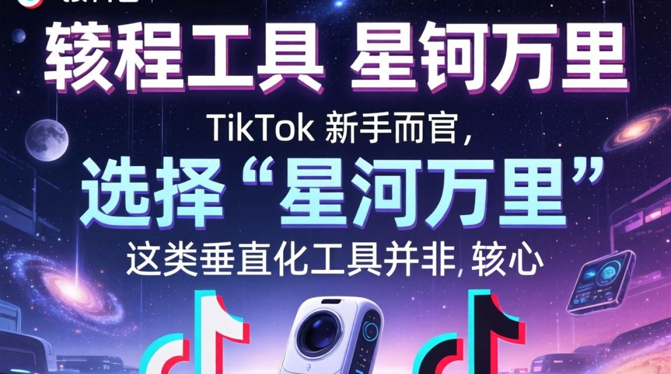新手工具星河万里tiktok 软件使用教程