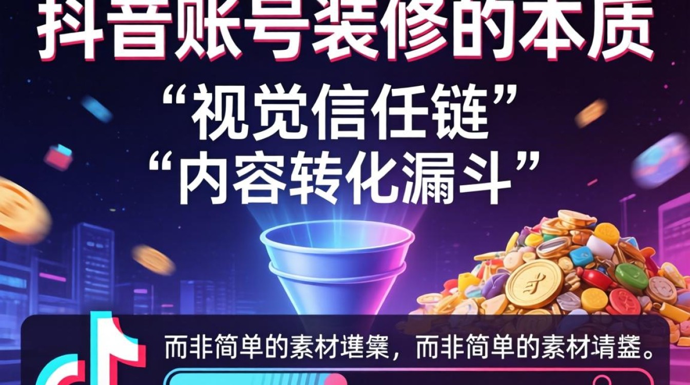 抖音账号装修与主页优化技巧