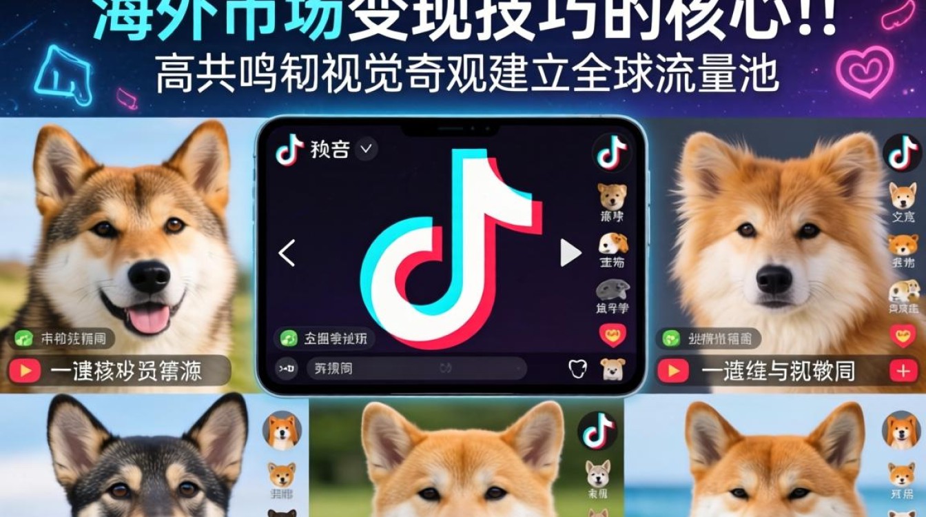 TikTok 海外变现技巧与热门动物视频流量