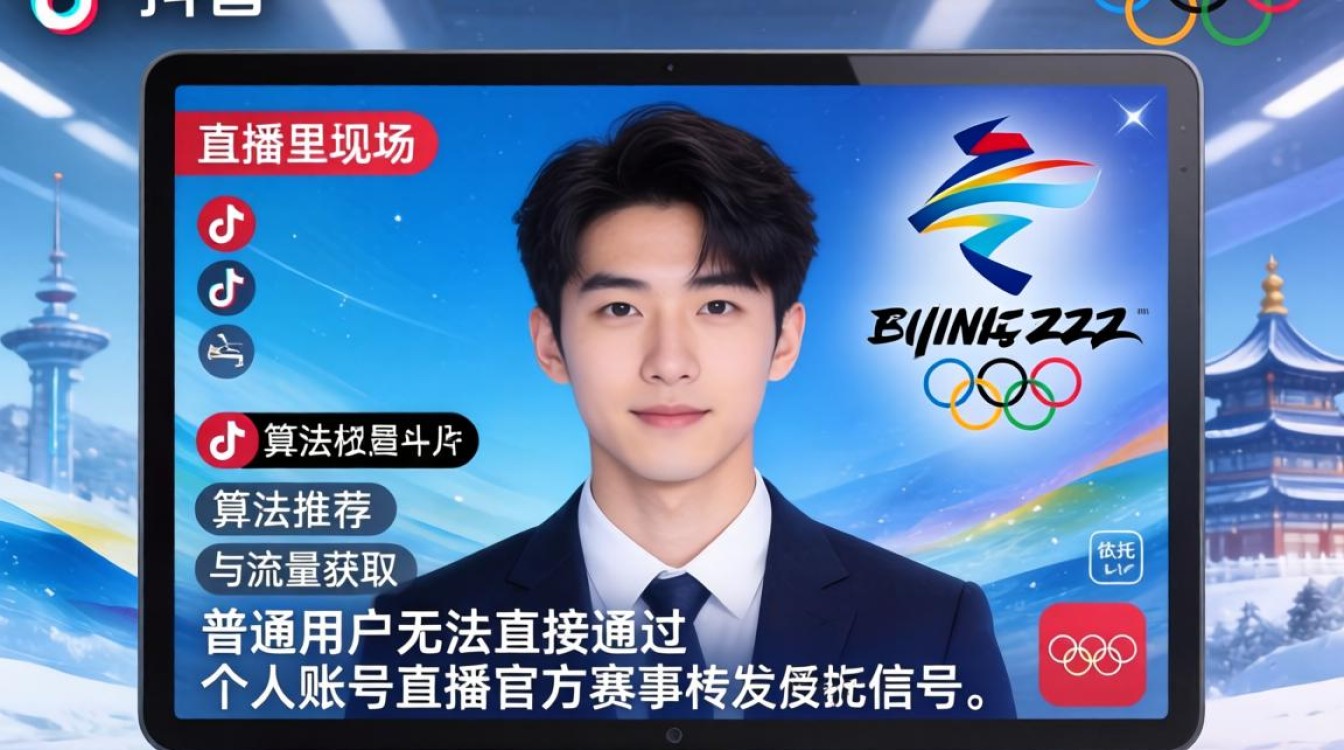 抖音怎么直播冬奥会现场