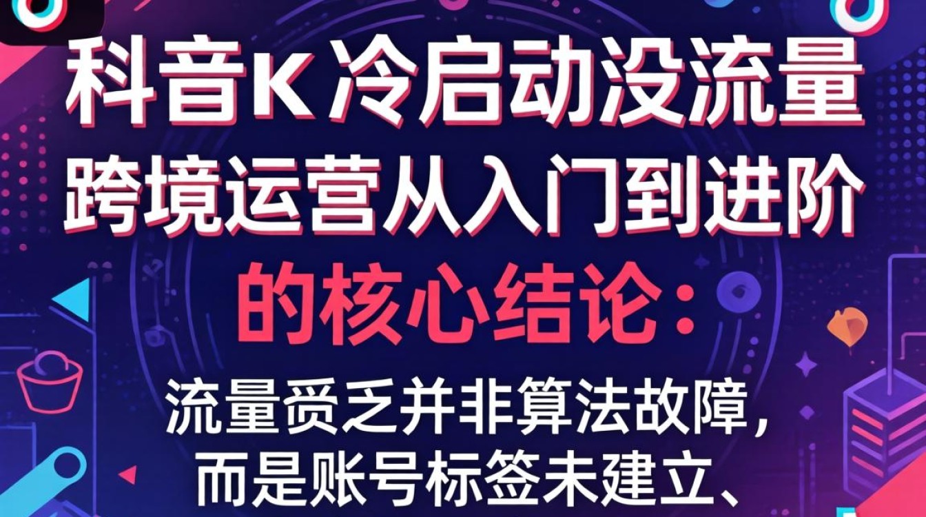 TikTok 冷启动没流量怎么办