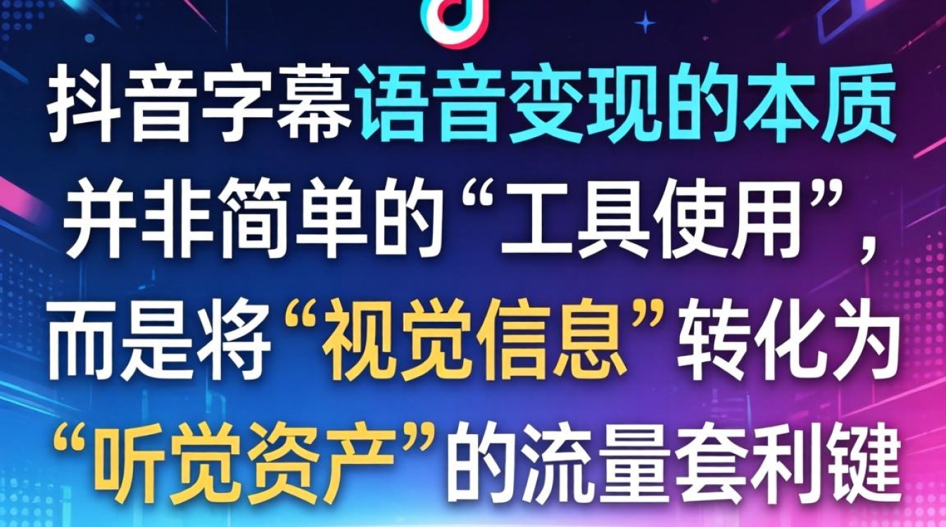 抖音配音赚钱玩法与实战案例