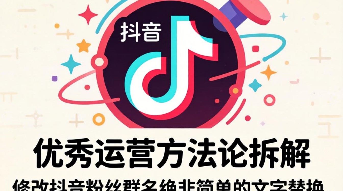 抖音粉丝群名怎么修改的