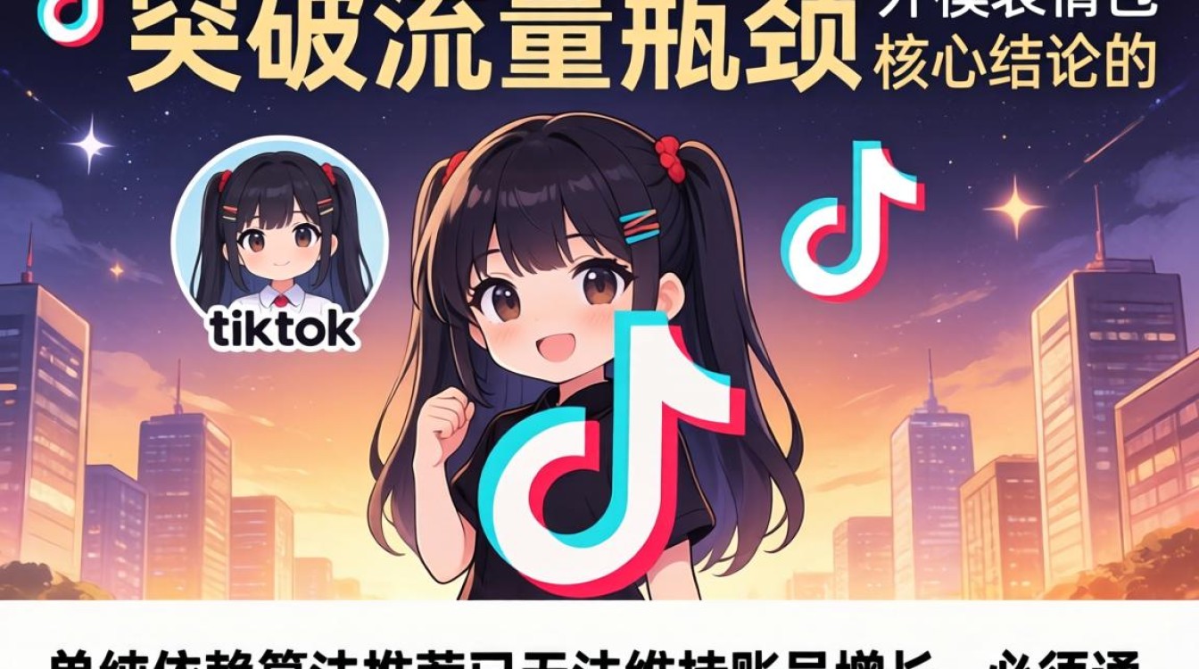 公域获取外模表情包 TikTok 突破流量瓶颈