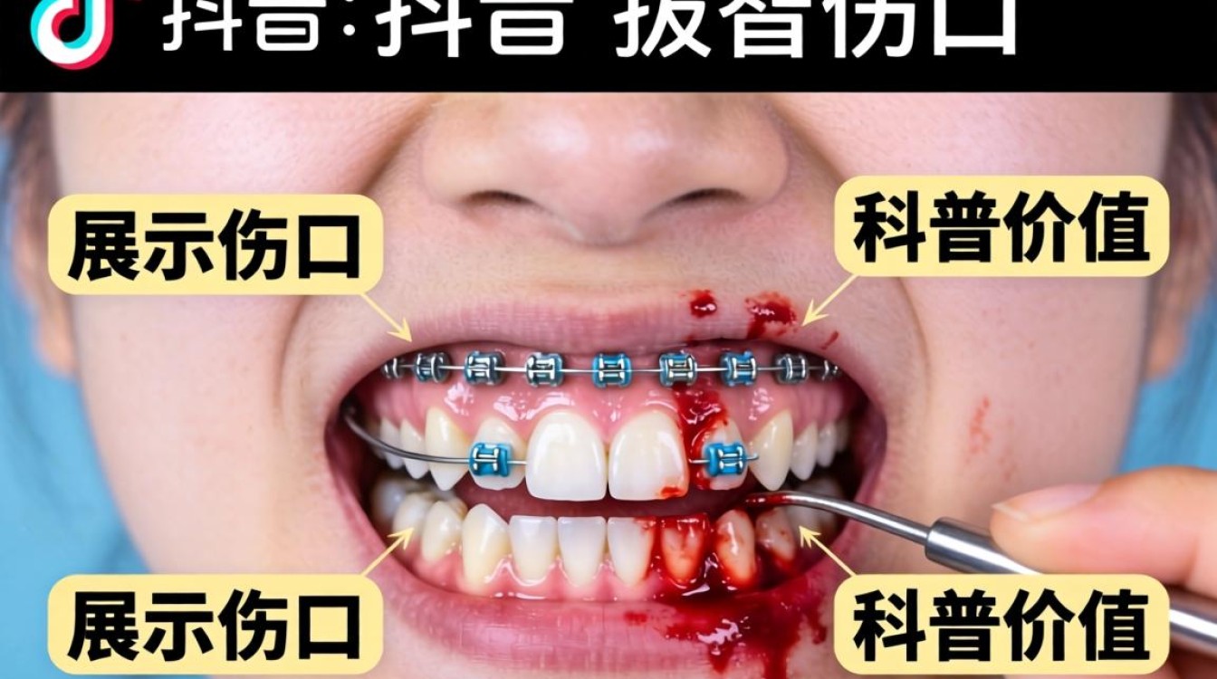 拔智齿的抖音文案怎么写避免违规