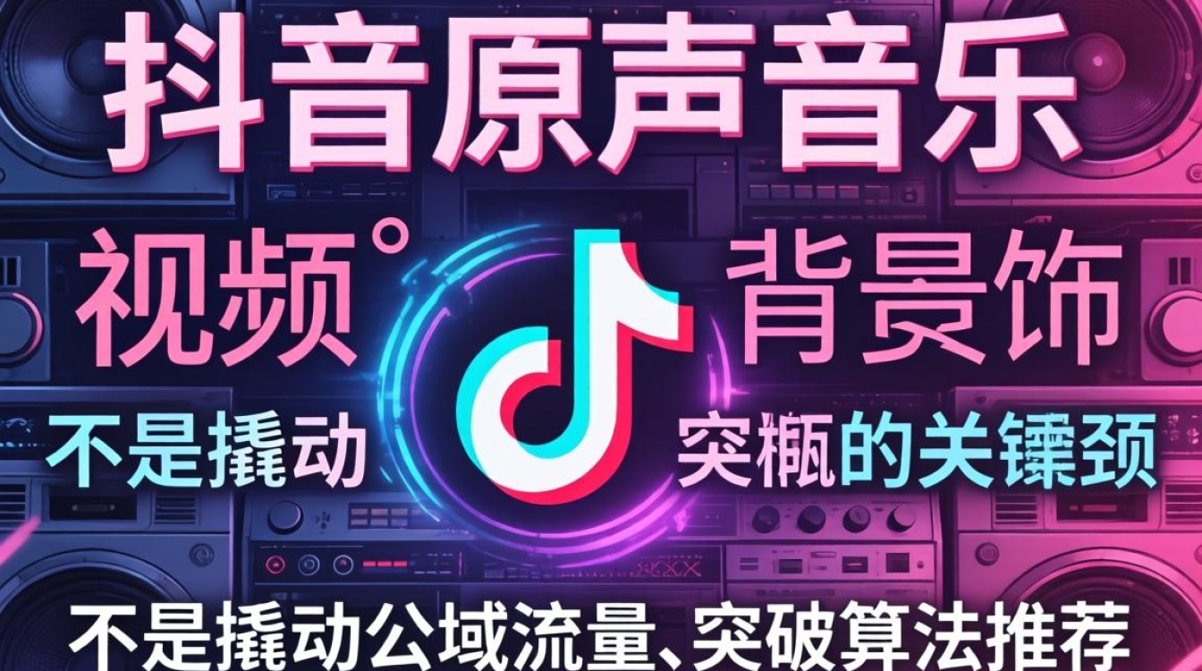 抖音原声音乐怎么配上的