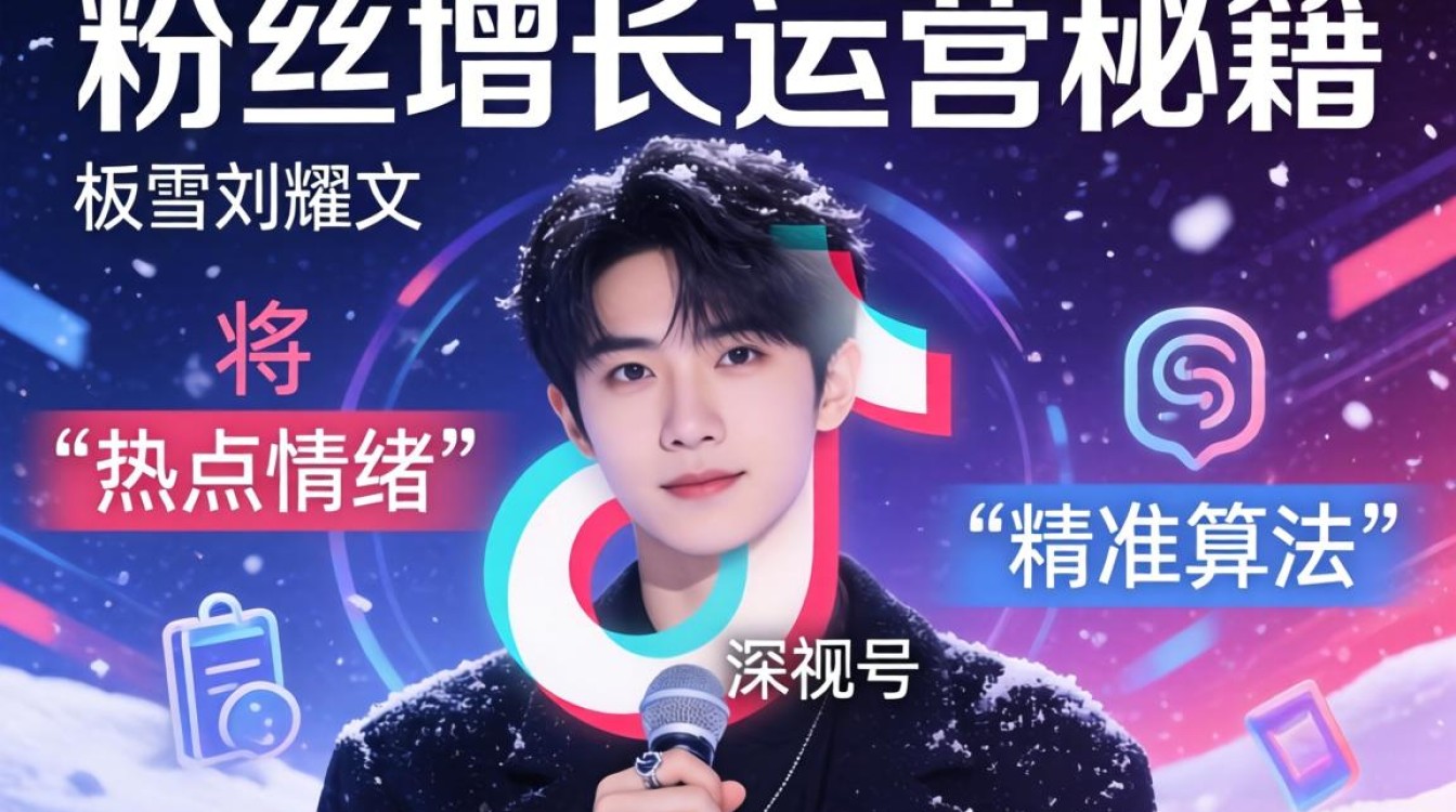 TikTok 初雪刘耀文粉丝增长运营秘籍