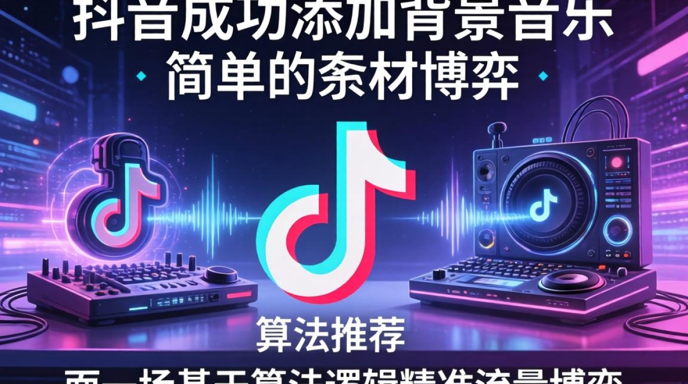 怎么在抖音里弄背景音乐