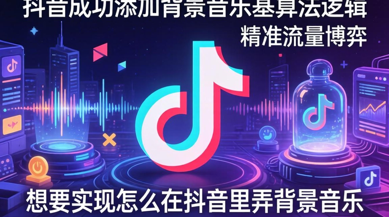 怎么在抖音里弄背景音乐