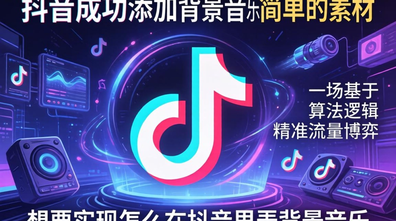 怎么在抖音里弄背景音乐