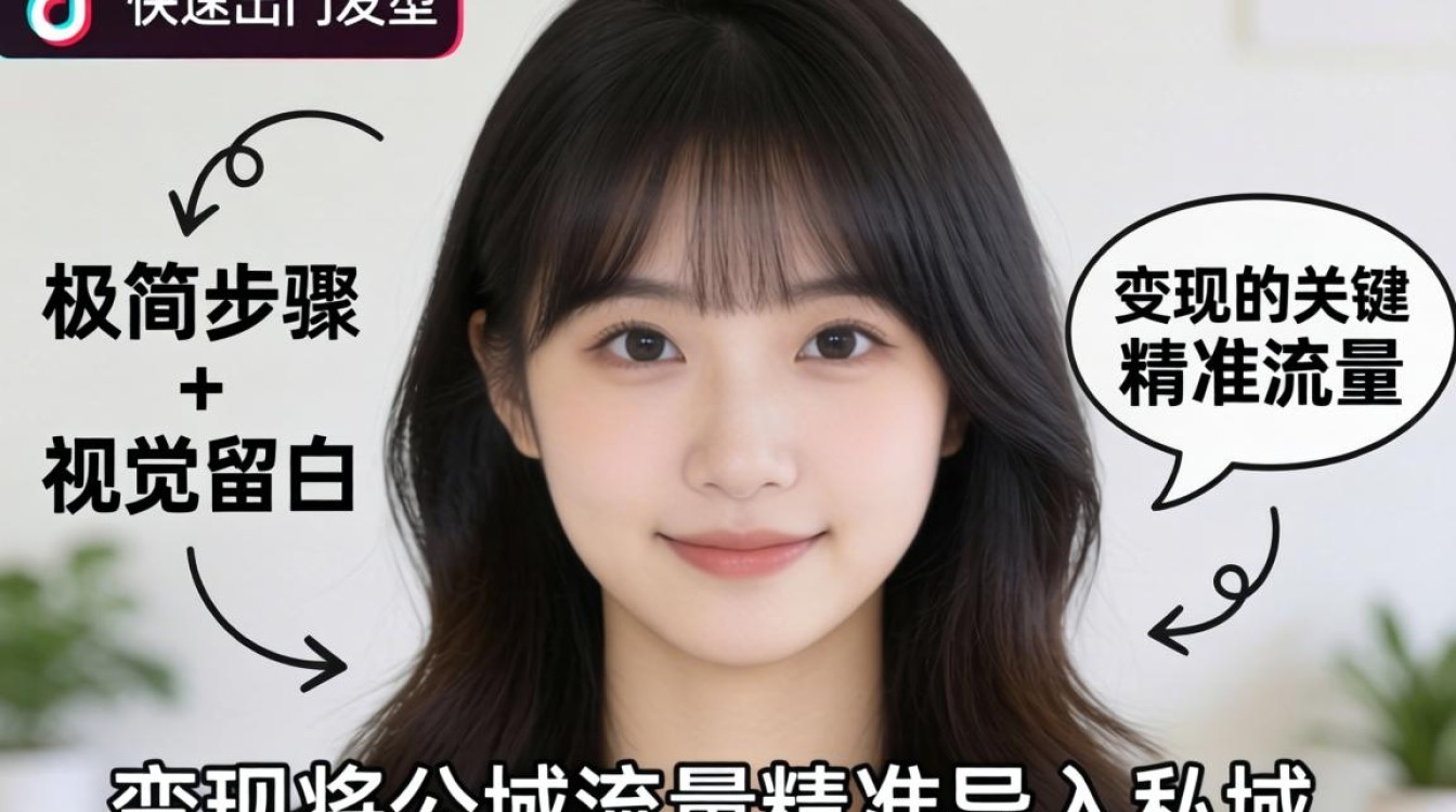 抖音快速出门发型怎么弄