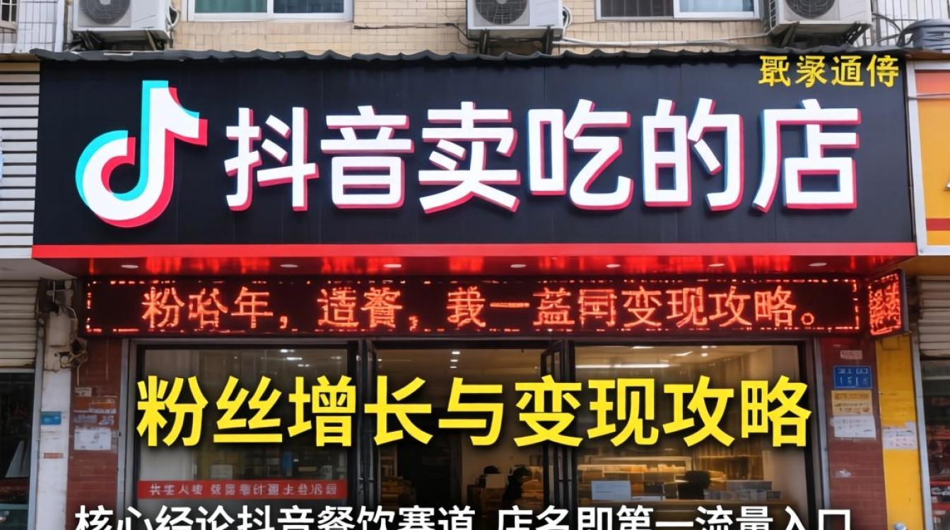 抖音卖吃的店名怎么取