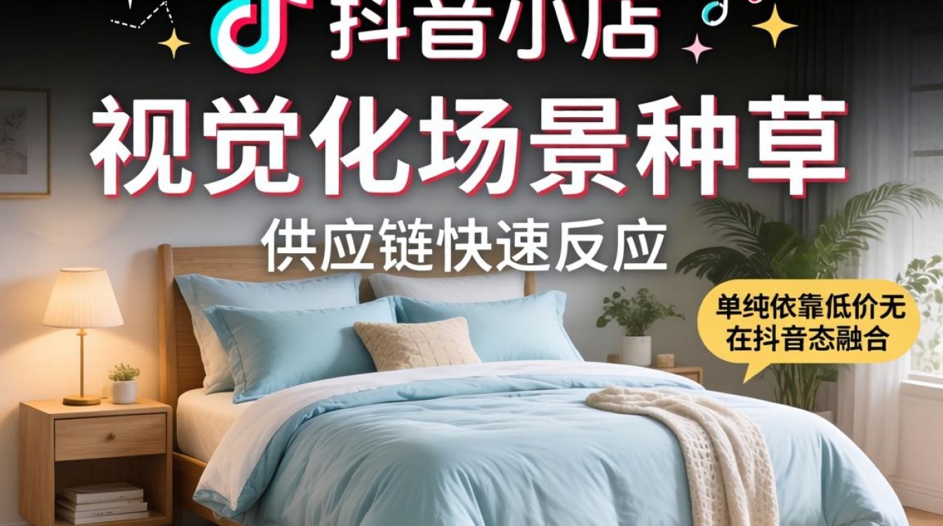 家纺抖音小店怎么开店卖