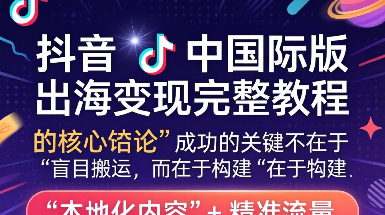 TikTok 中国际版 出海变现完整教程