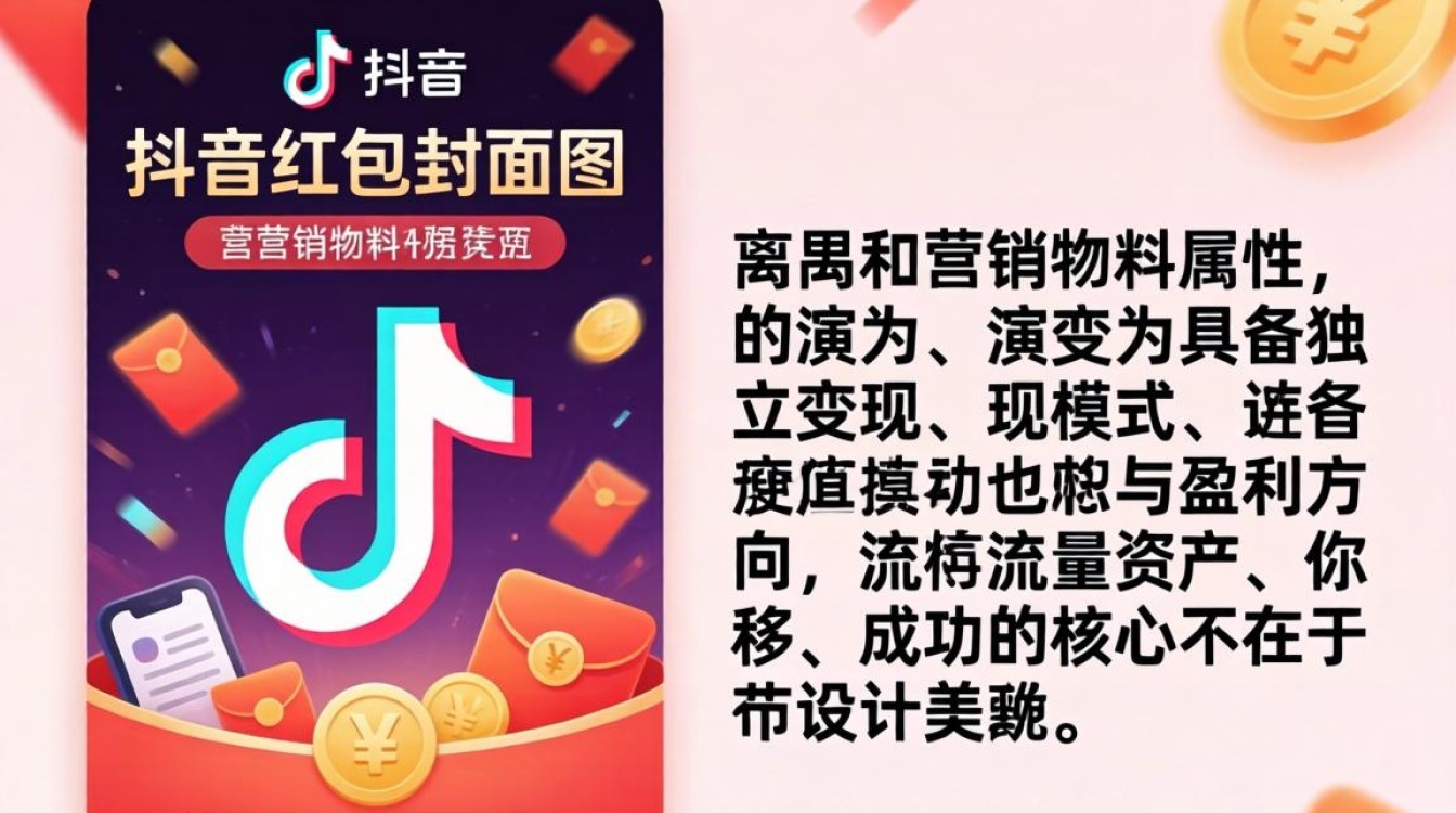 抖音红包封面怎么制作变现