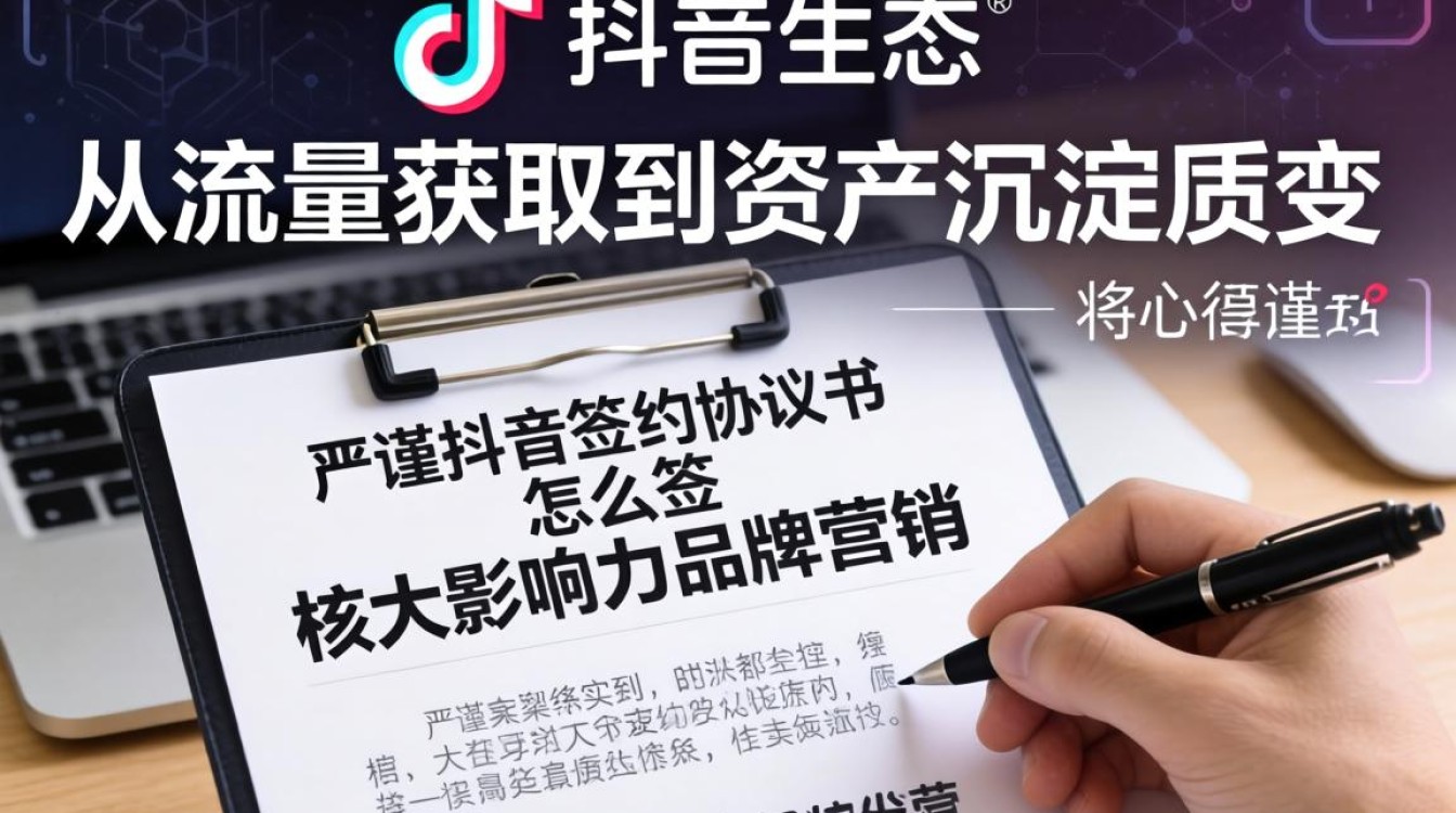 抖音签约流程与品牌营销全攻略