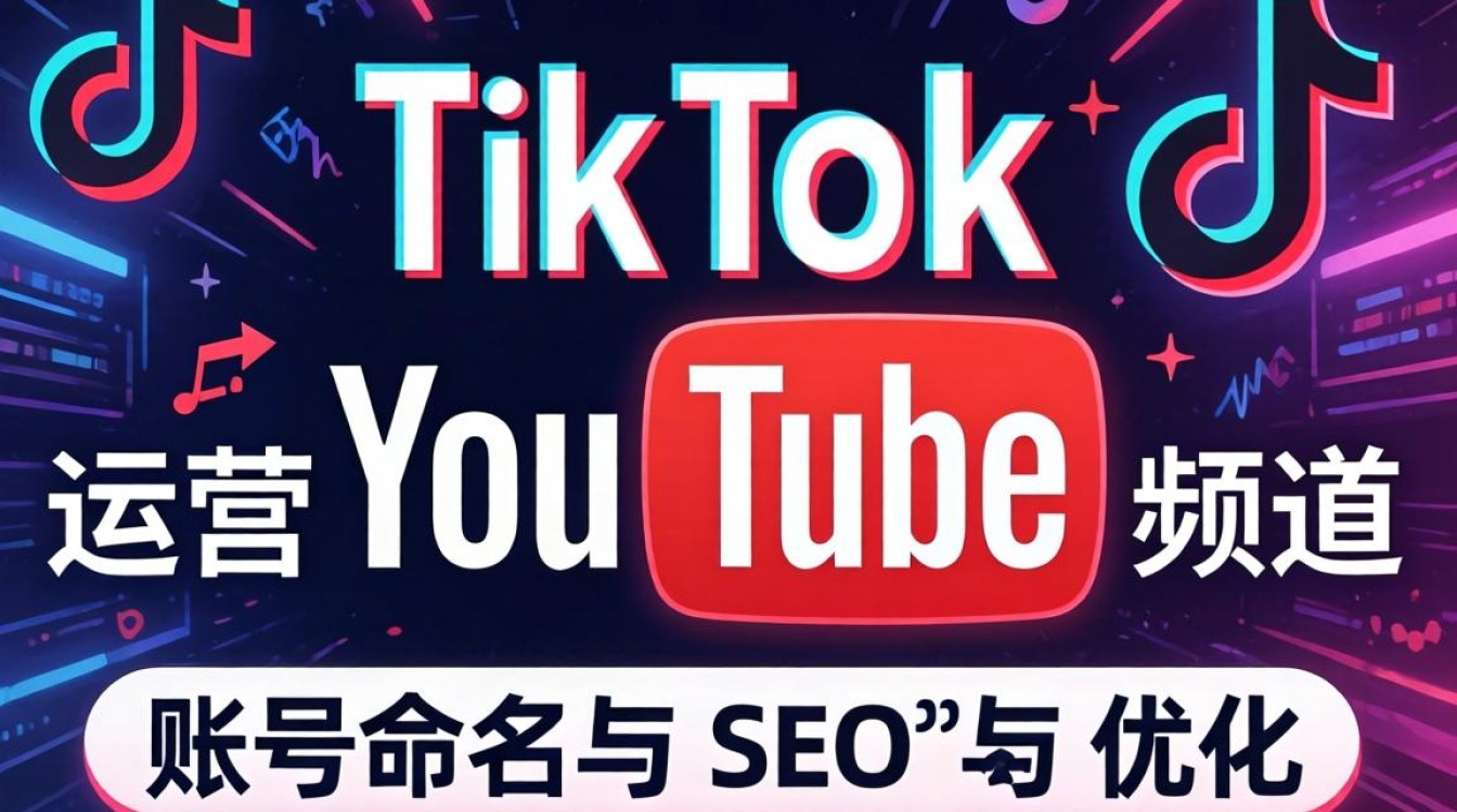 YouTube 在 TikTok 取名字 SEO 优化提升曝光