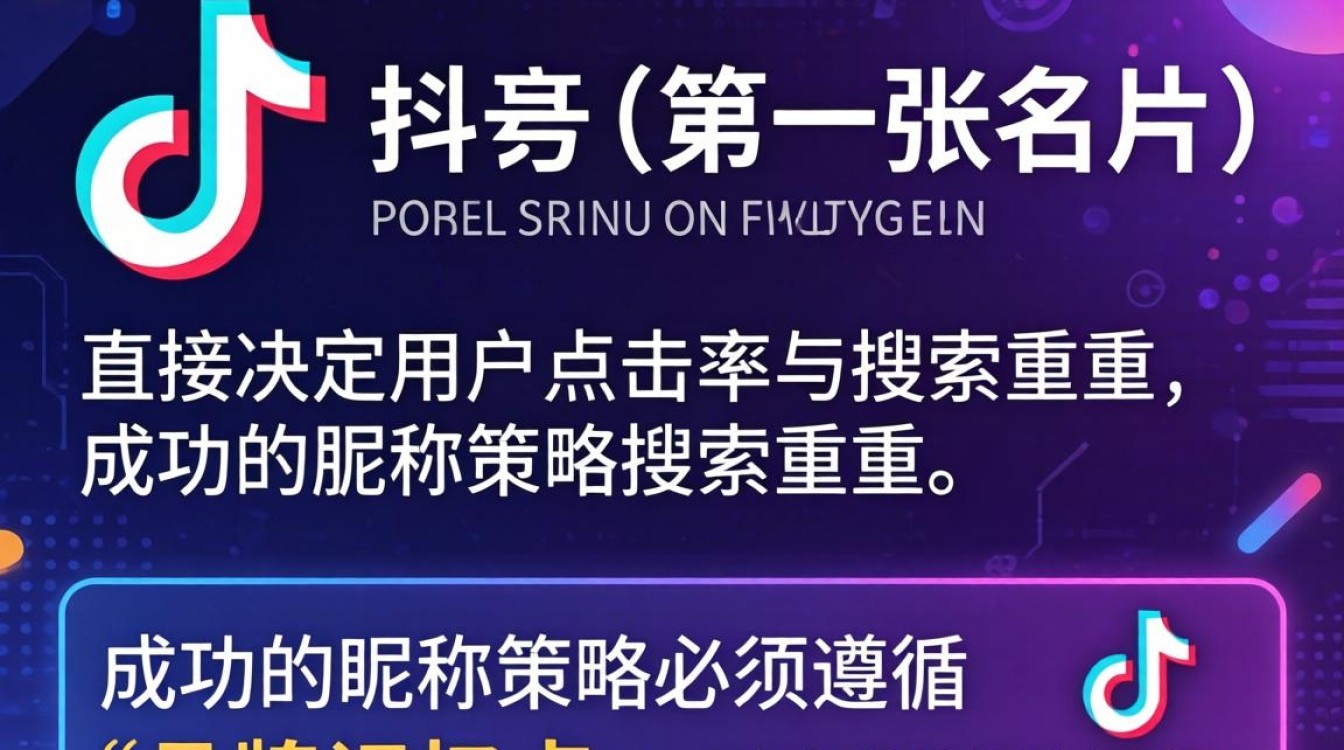 手机抖音昵称怎么弄的