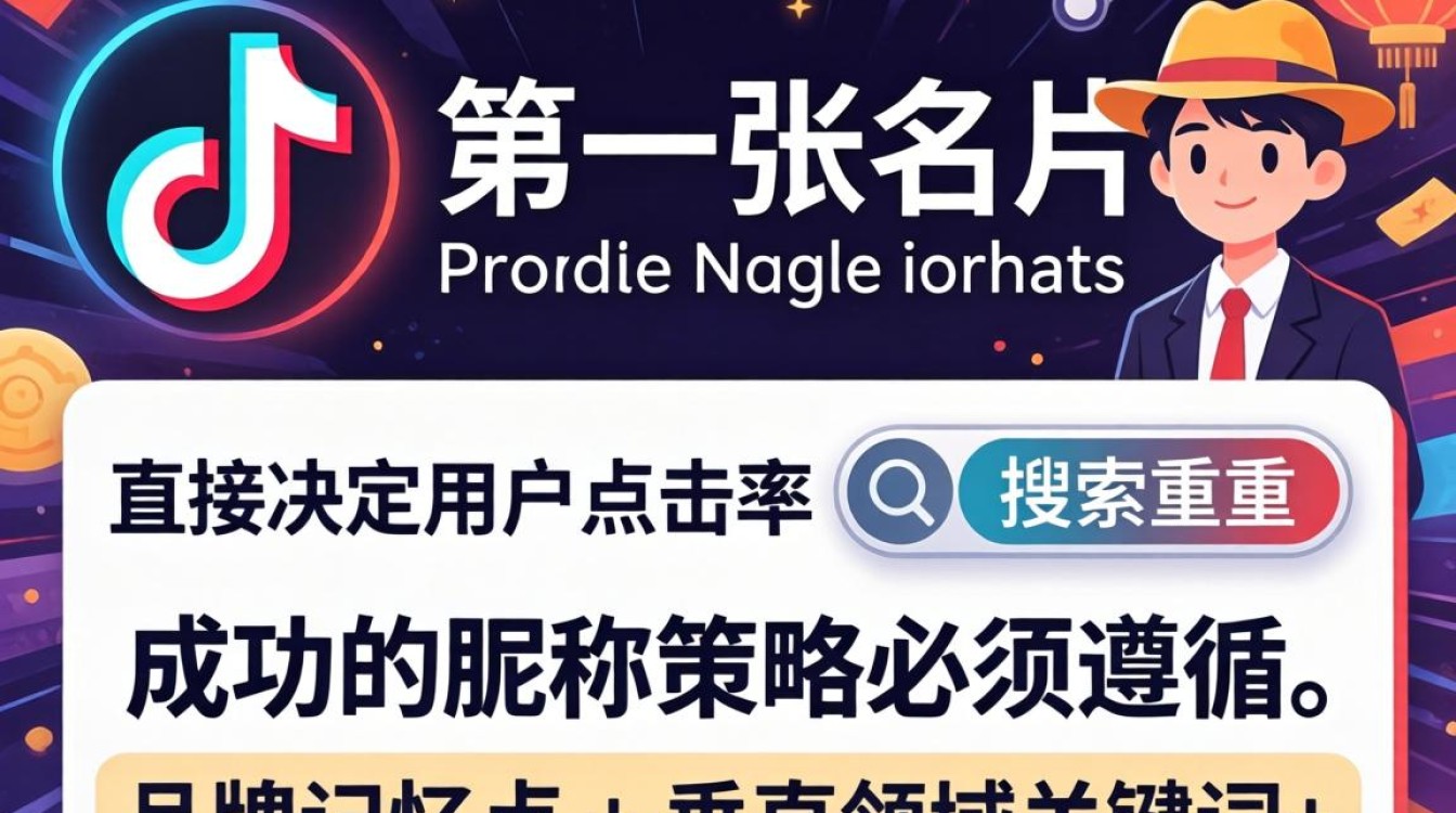 手机抖音昵称怎么弄的