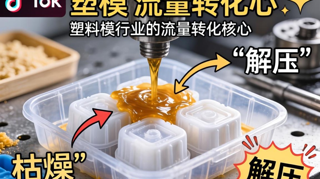 TikTok 塑料模具怎么做