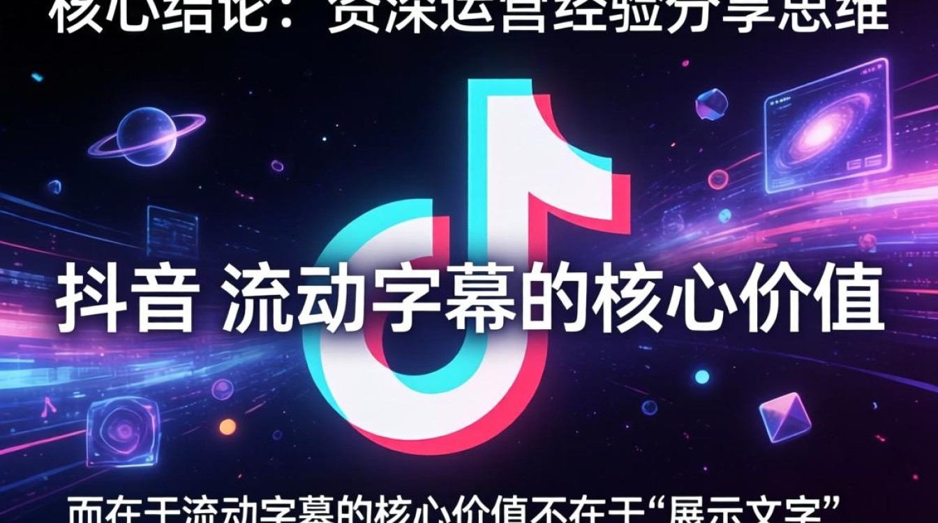 抖音添加流动字幕怎么弄