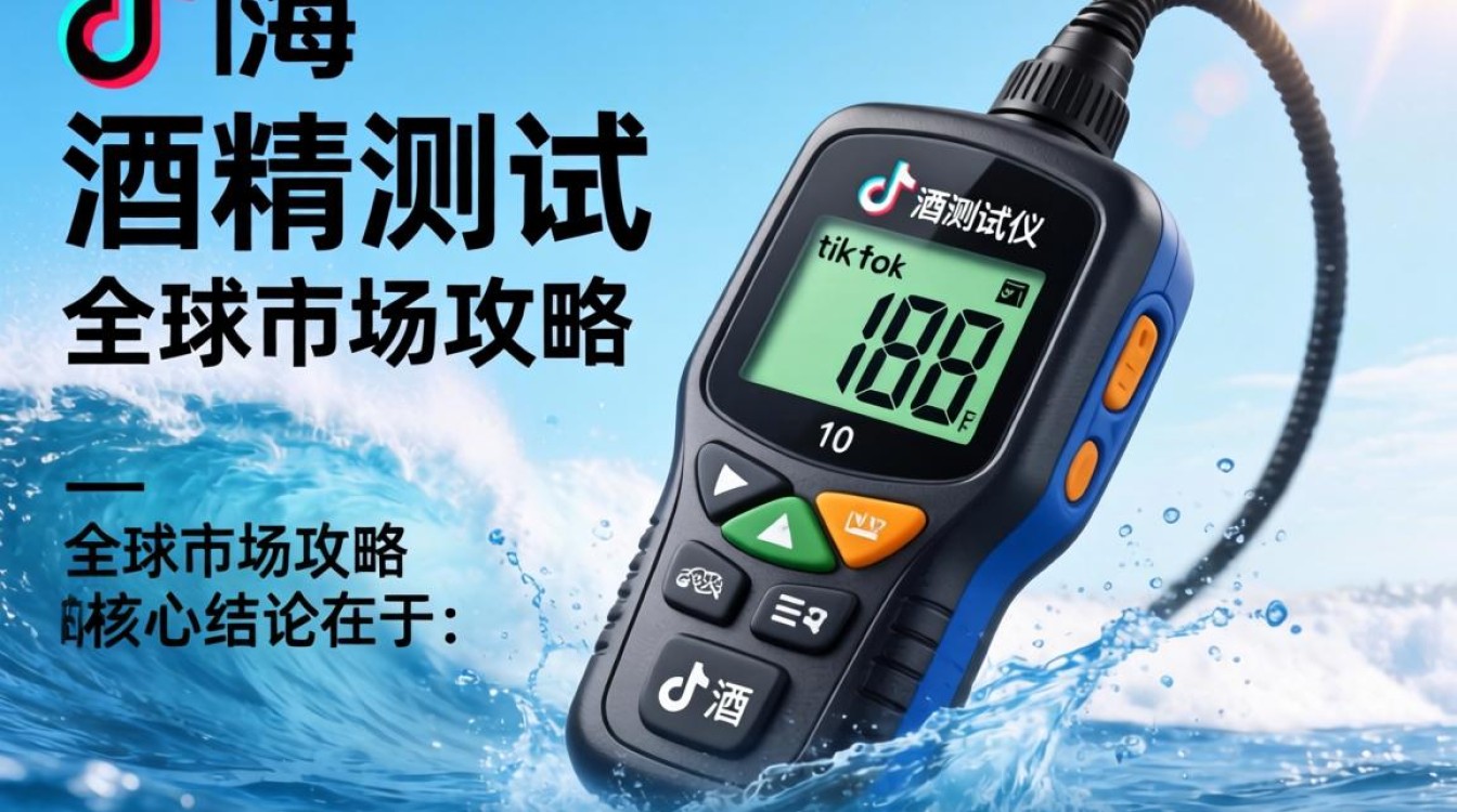 跨境出海酒精测试仪tiktok全球市场攻略